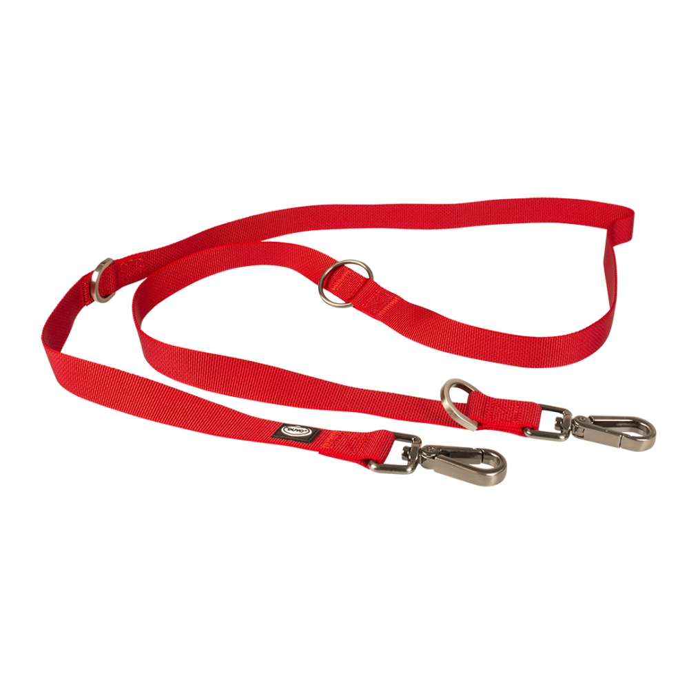 Bild 1 von Duvoplus Explor North Duo Leine 200cm/25mm - Rot