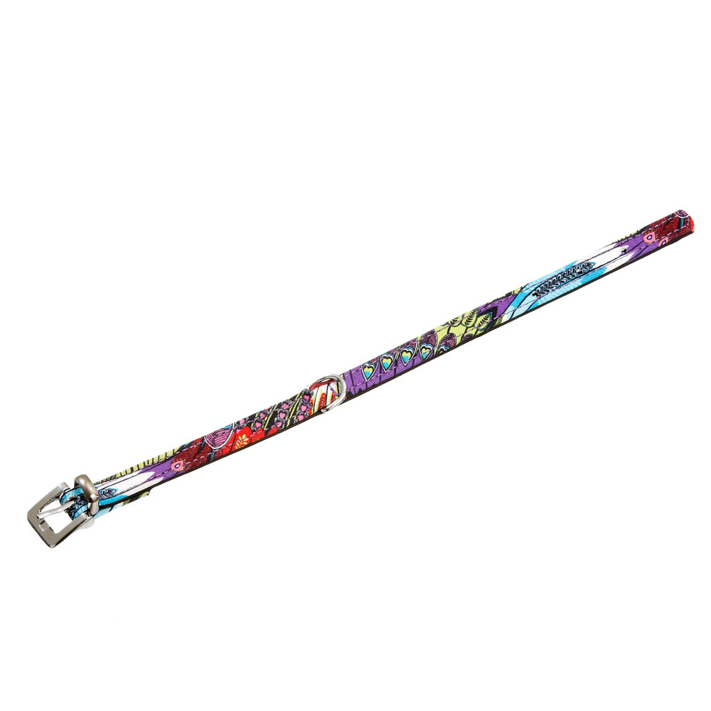 Bild 1 von Karlie Halsband Peacock - grün/schwarz  / (Variante) 32 cm / 12 mm