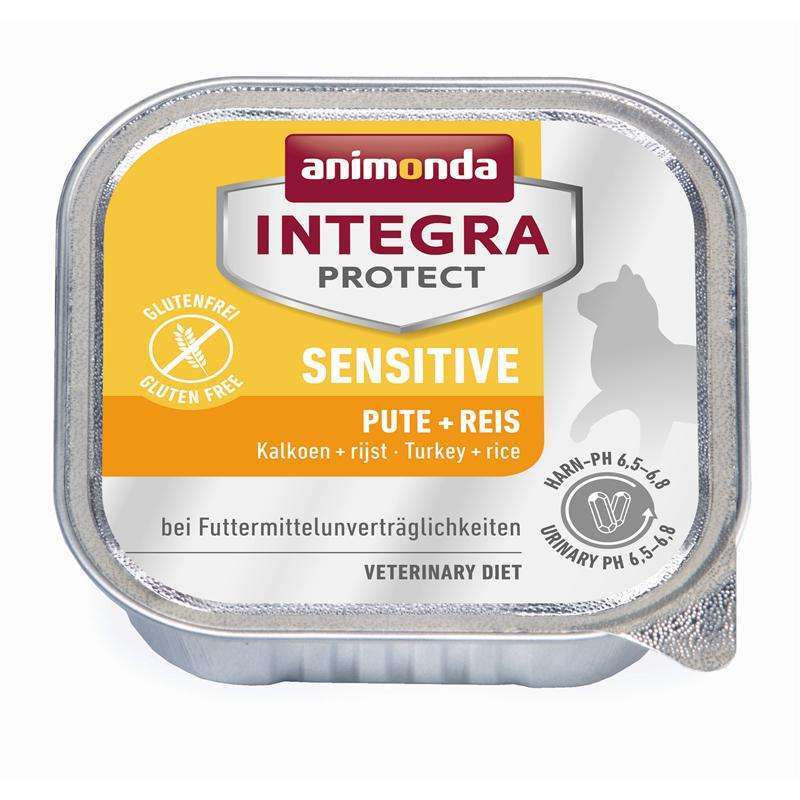 Bild 1 von Animonda Cat Schale Integra Protect Sensitiv mit Pute & Reis 100g
