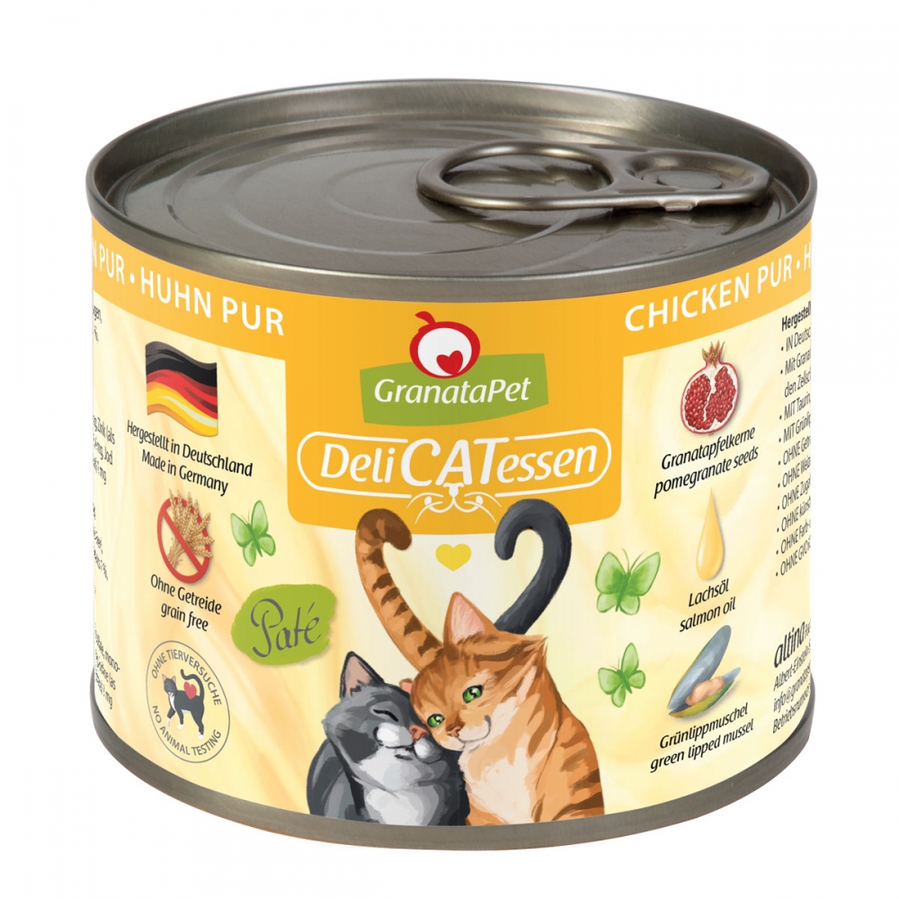 Bild 1 von GranataPet Delicatessen Dose Huhn PUR  / (Variante) GranataPet Delicatessen Dose Huhn PUR 200 g