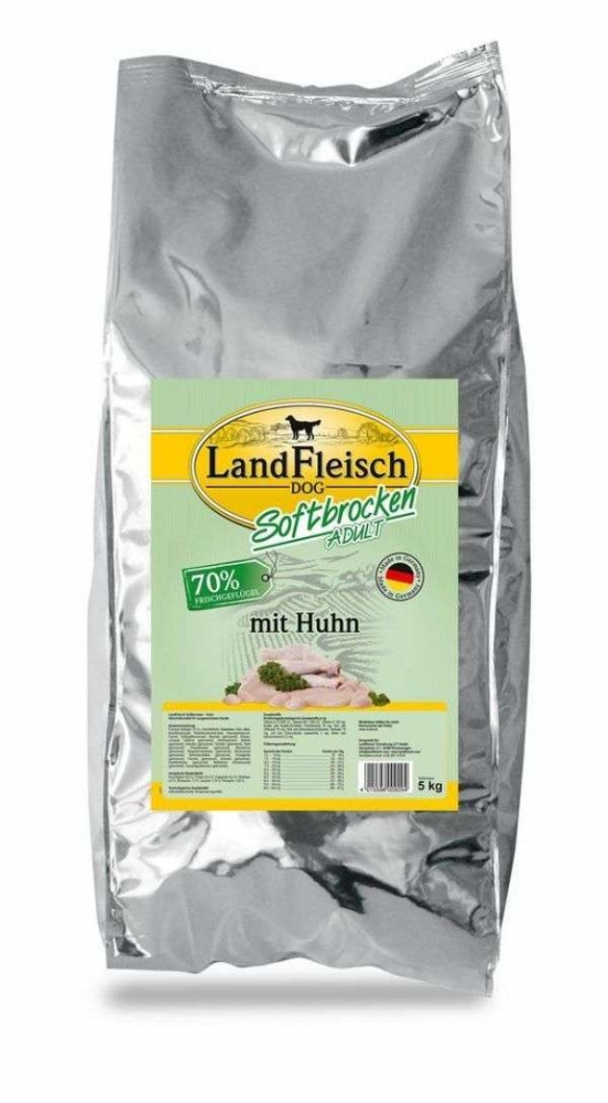 Bild 1 von Landfleisch Softbrocken mit Huhn  / (Variante) Landfleisch Softbrocken mit Huhn 5 kg