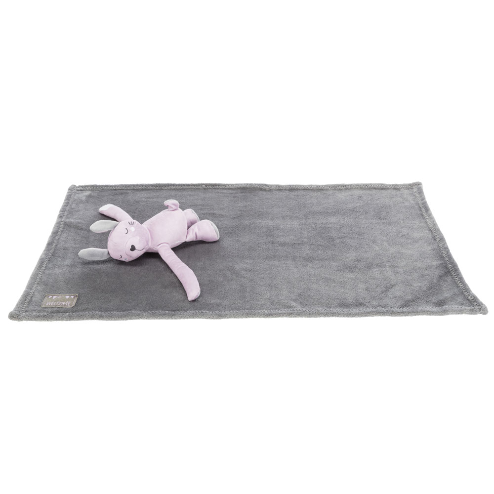 Bild 1 von Trixie Junior Kuschel-Set  / (Variante) Trixie Junior Kuschel-Set grau/flieder