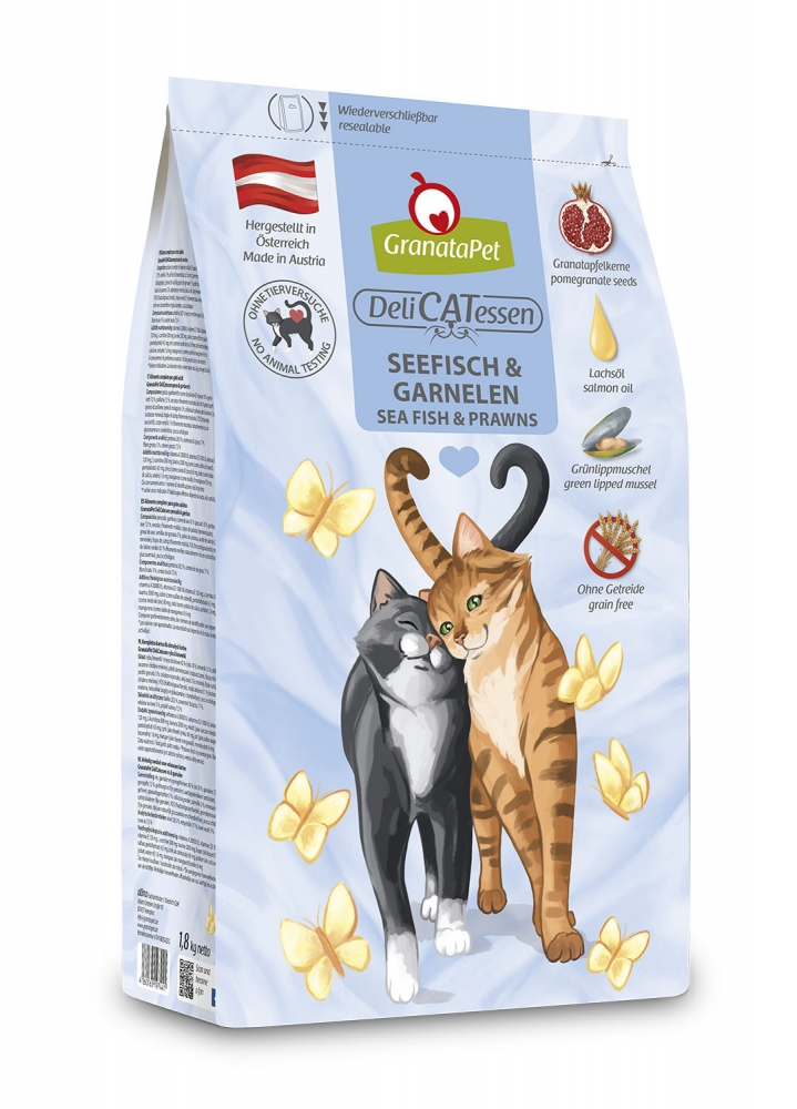 Bild 1 von GranataPet DeliCatessen Seefisch & Garnelen Adult  / (Variante) GranataPet DeliCatessen Seefisch & Garnelen Adult 300 g