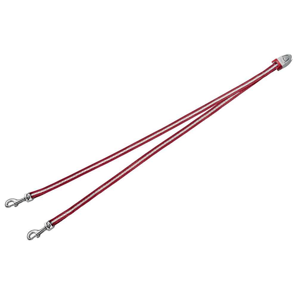 Bild 1 von Flexi VARIO Duo Belt - Koppel für 2 kleine Hunde  / (Variante) Rot