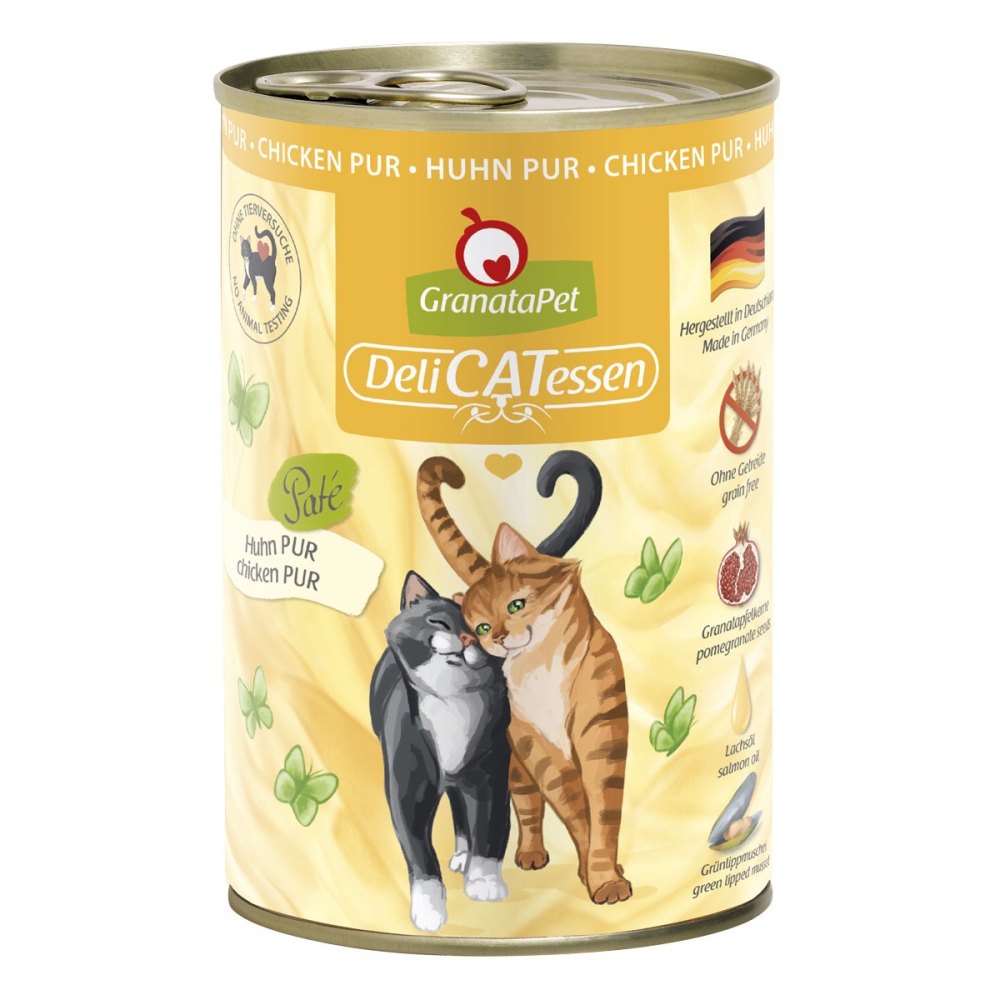 Bild 1 von GranataPet Delicatessen Dose Huhn PUR  / (Variante) GranataPet Delicatessen Dose Huhn PUR 400 g