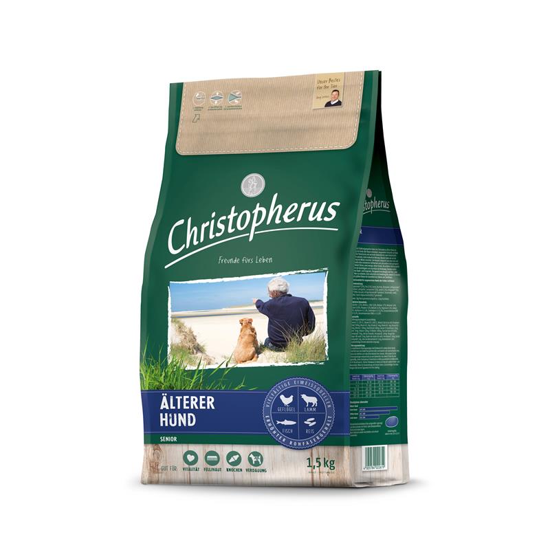 Bild 1 von Christopherus Älterer Hund Geflügel,Lamm, Ei & Reis  / (Variante) 1,5 kg