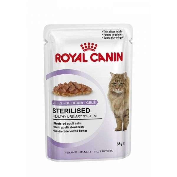 Bild 1 von Royal Canin Feline Portionsbeutel Multipack Sterilised in Gelee 12x85g