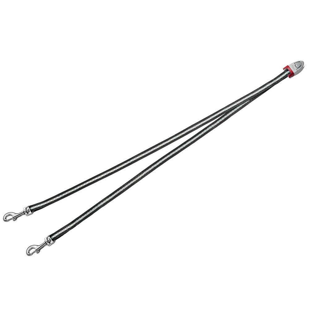 Bild 1 von Flexi VARIO Duo Belt - Koppel für 2 kleine Hunde  / (Variante) Anthrazit