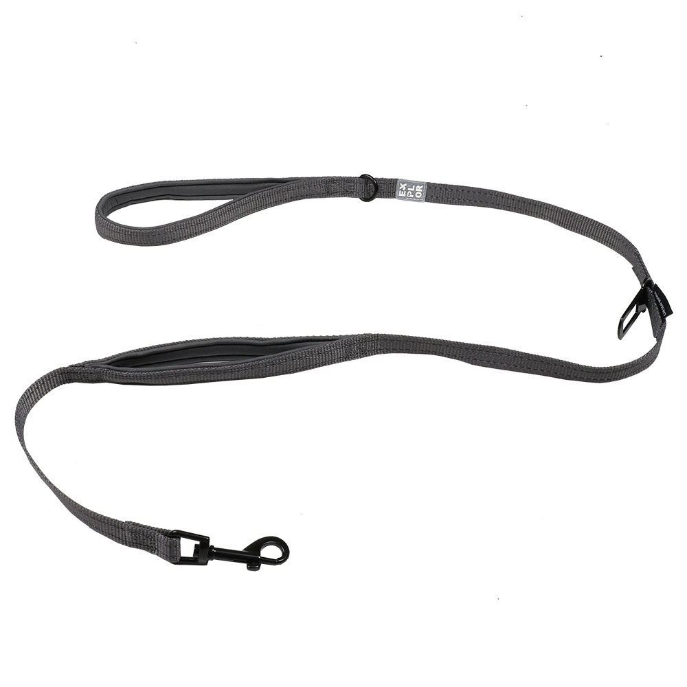 Bild 1 von Duvoplus EXPLOR Ultimate Fit On-The-Road-Leine Safety - Silver Reflective