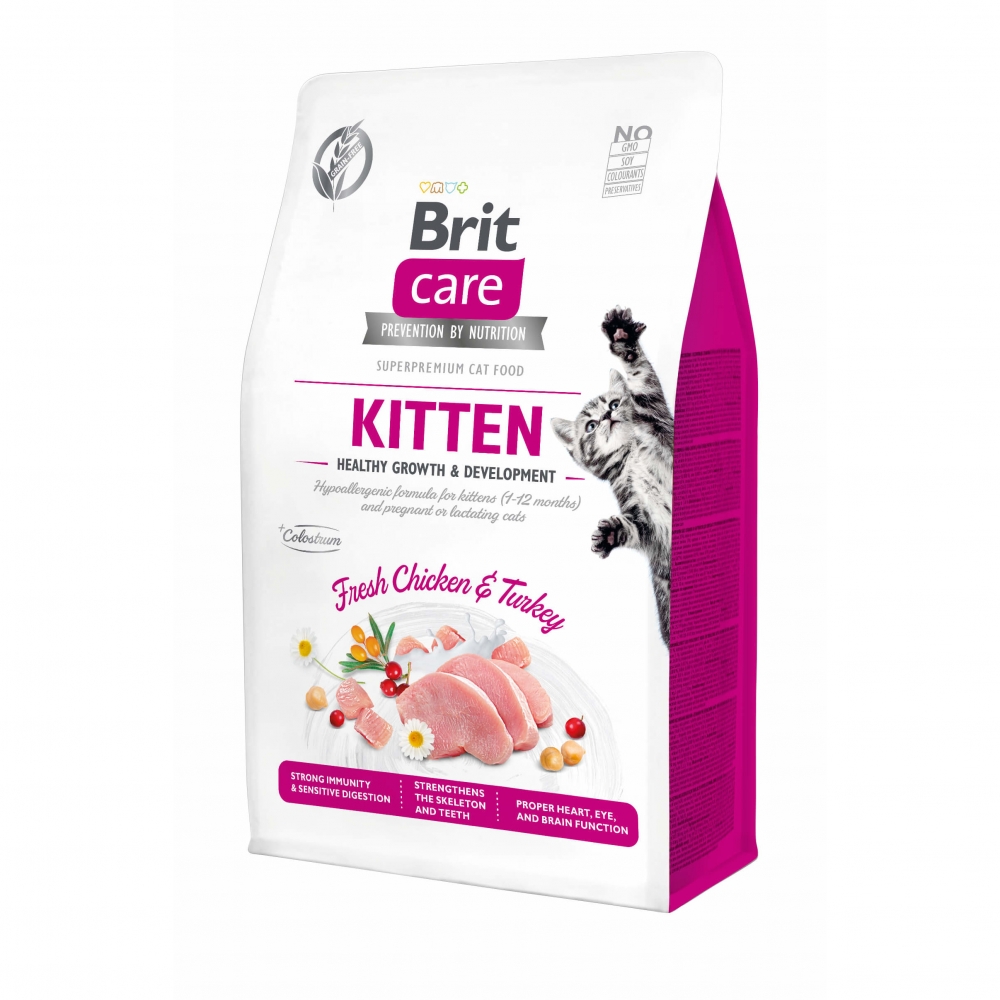 Bild 1 von Brit Care Cat Grain-Free - Kitten  / (Variante) Brit Care Cat Grain-Free Kitten 2kg