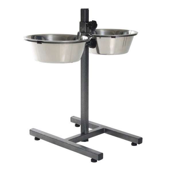 Bild 1 von Trixie Hundebar mit Edelstahlnäpfen - 2 x 4,5 l