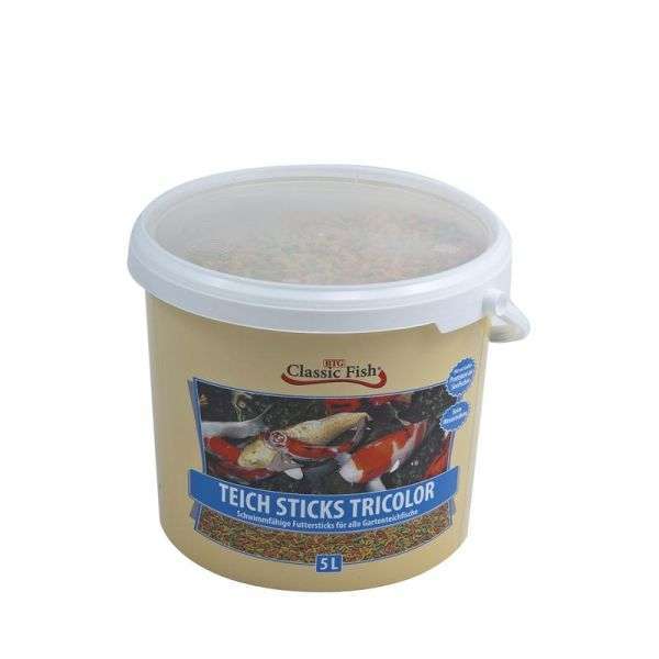 Bild 1 von Classic Fish Teich Sticks TriColor Eimer 5l