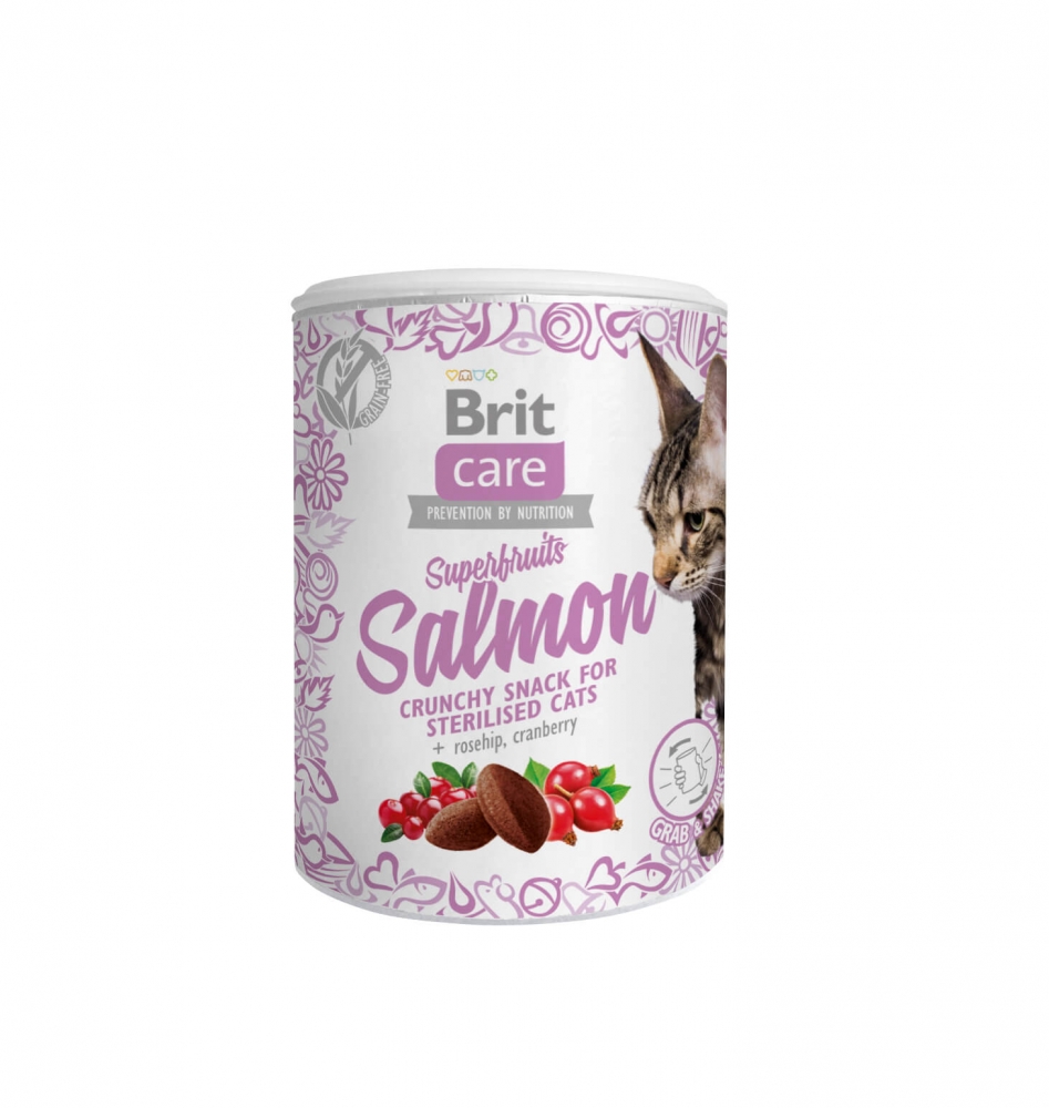 Bild 1 von Brit Care Cat Snack Superfruits - Salmon 100g