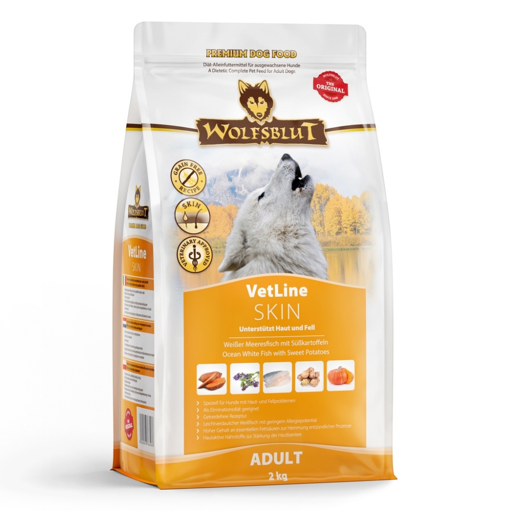 Bild 1 von Wolfsblut VetLine Skin & Coat  / (Variante) Wolfsblut VetLine Skin & Coat 2 kg