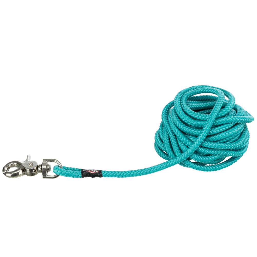 Bild 1 von Trixie Schleppleine, rund aus Segeltau mit Trigger Snap Hook - ozean