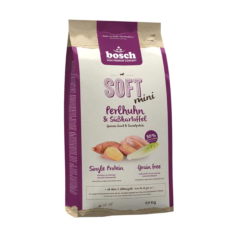 Bild 1 von Bosch Soft Mini Perlhuhn & Kartoffel  / (Variante) Bosch Soft Mini Perlhuhn & Kartoffel 1 kg