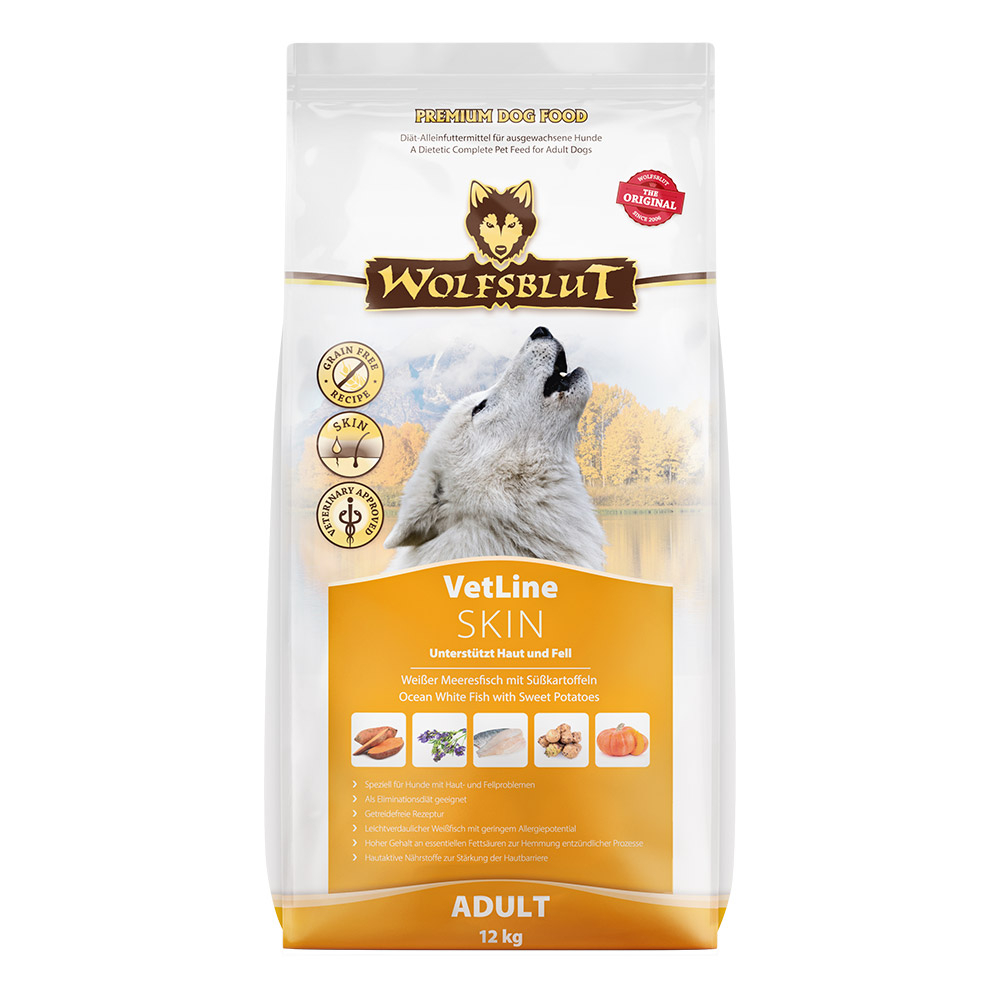 Bild 1 von Wolfsblut VetLine Skin & Coat  / (Variante) Wolfsblut VetLine Skin & Coat 12 kg
