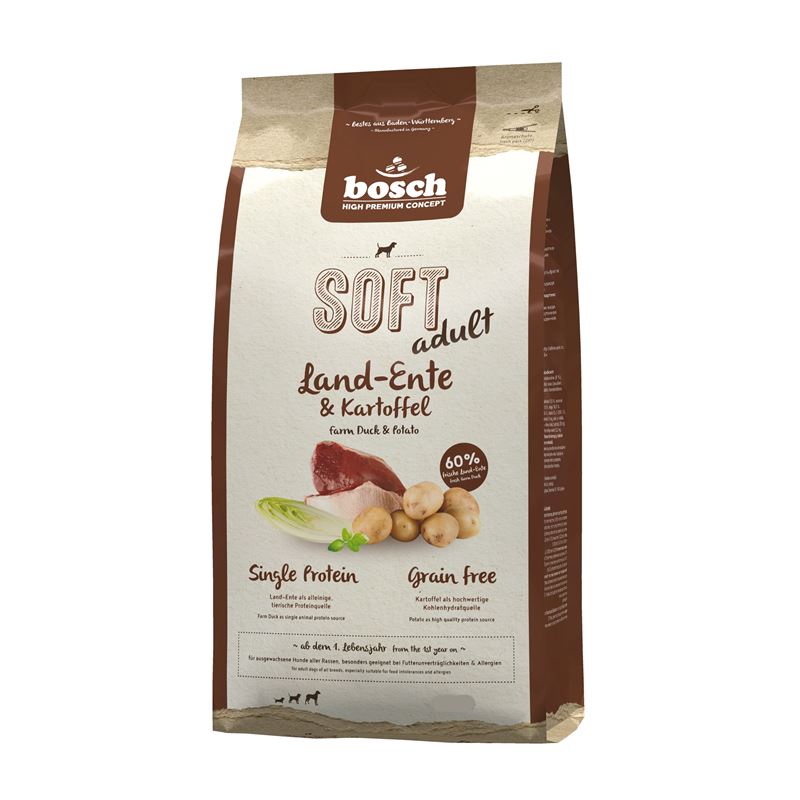 Bild 1 von Bosch Soft Land-Ente & Kartoffel  / (Variante) Bosch Soft Land-Ente & Kartoffel 1 kg