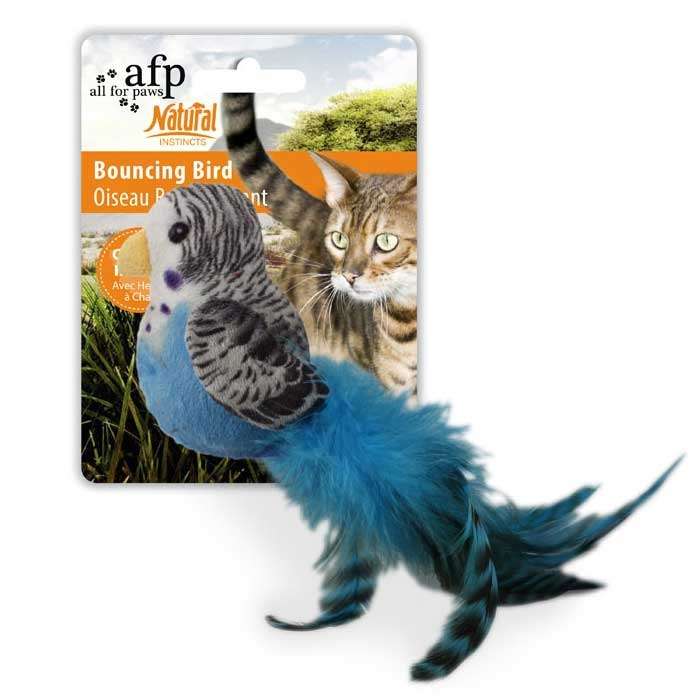 Bild 1 von All for Paws Natural Instincts Bouncing Bird Katzenspielzeug