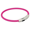 Bild 1 von Trixie Flash Leuchtring USB Pink  / (Variante) Trixie Flash Leuchtring USB Pink L-XL
