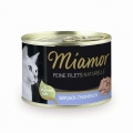 Miamor Feine Filets Naturelle Skipjack-Thunfisch 156g Dose