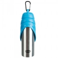 Bild 3 von Trixie Edelstahl-Flasche mit Trinknapf  / (Variante) Trixie Edelstahl-Flasche mit Trinknapf 750 ml