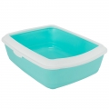 Bild 3 von Trixie Katzentoilette Classic mit Rand  / (Variante) mint/weiß