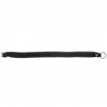 Trixie Premium Halsband, extra breite Neopren Polsterung - schwarz/grafit