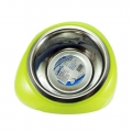 Bild 3 von Pawise Edelstahlnapf mit Kunststoffhalter  / (Variante) 750 ml / Grün
