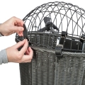 Bild 6 von Trixie Front-Fahrradkorb aus Polyrattan