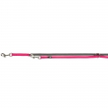 Trixie Premium Verlängerungsleine mit Neopren-Polsterung - fuchsia/grafit