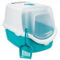 Bild 3 von Trixie Katzentoilette Vico Easy Clean  / (Variante) Trixie Katzentoilette Vico Easy Clean türkis/weiß
