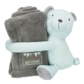 Bild 1 von Trixie Junior Kuschel-Set  / (Variante) Trixie Junior Kuschel-Set grau/mint