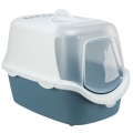 Bild 1 von Trixie Katzentoilette Vico Easy Clean  / (Variante) Trixie Katzentoilette Vico Easy Clean blaugrau/weiß