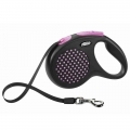 Bild 1 von FLEXI Design Gurt-Roll-Leine - 5 m, 25 kg  / (Variante) pink