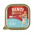 Rinti Schale Gold Mini Wachtel & Geflügel 100g