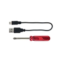 Bild 2 von Trixie Flash Leuchtring USB Pink  / (Variante) Trixie Flash Leuchtring USB Pink L-XL