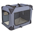 Bild 2 von Pet-Star Transport-Hütte, grau  / (Variante) 90 x 61 x 65cm