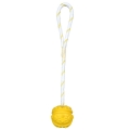 Bild 2 von Trixie Naturgummiball am Band, schwimmend - 7 cm